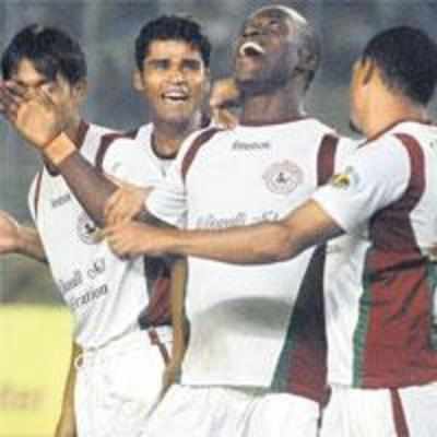 Chidi shines for Bagan in eight-goal thriller