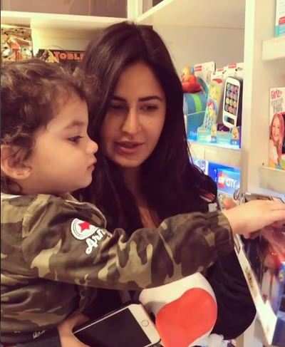 Video Alert: Katrina Kaif goes toy shopping with a toddler at a duty free store