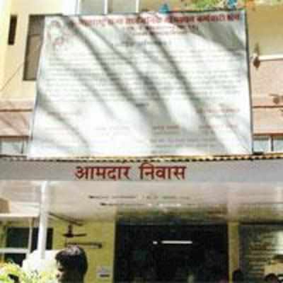 MLAs protest eviction from dilapidated hostel