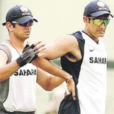 Kumble bats for '˜ignored' Dravid
