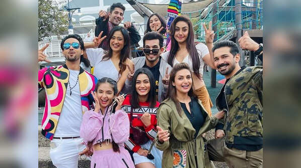 Sana Makbul celebrates Eid with KKK11 gang