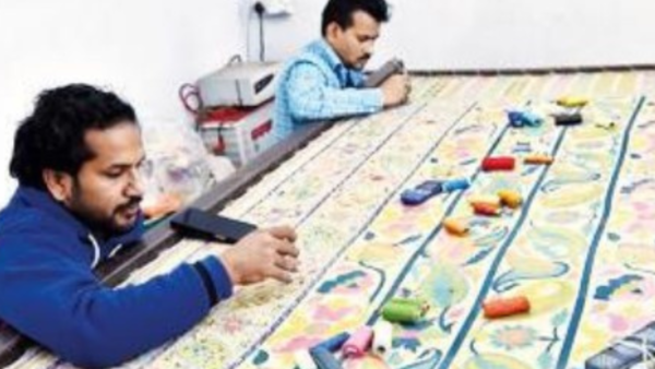 Bareilly's zari art on verge of extinction as annual turnover falls from Rs 100 crore to Rs 10 crore in a decade