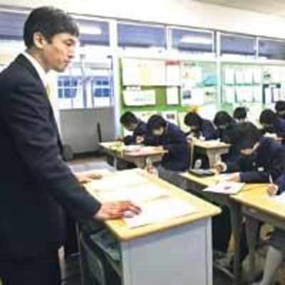 More Japanese teachers depressed '" survey