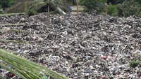 Garbage enters residential areas in Mangaluru amid heavy rainfall 