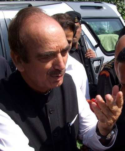 Ghulam Nabi Azad cancels rally after Sarpanch killing in J&K