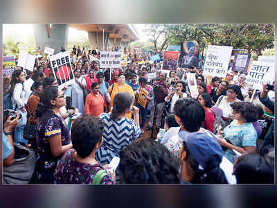 Women, transgenders march to vote out communal forces