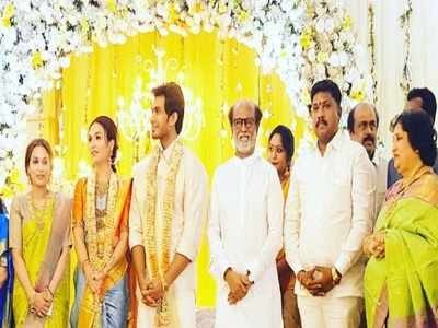 Here's what Rajnikanth gifted visitors at his daughter's pre-wedding reception
