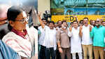 High drama at Bhopal airport: Meenakshi Natarajan&rsquo;s rejected Rajya Sabha bid derails Congress&rsquo;s plan to fly MLAs to Bengaluru