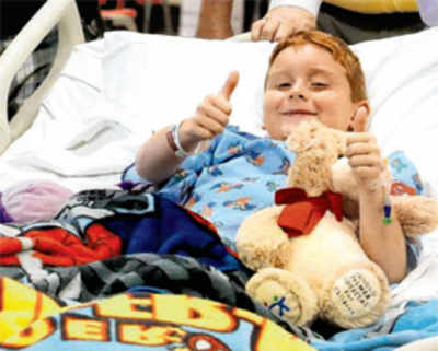 Boy, 9, struggles free from alligator’s mouth