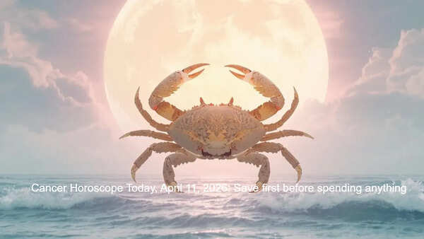 Cancer Horoscope Today, April 11, 2026: Save first before spending anything