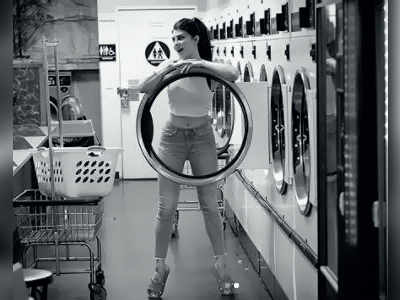 Jacqueline Fernandez's laundry day