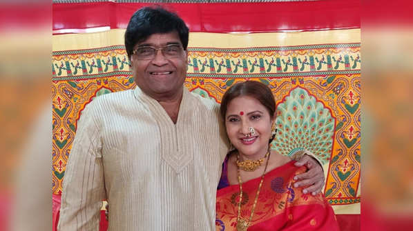 Ashok Saraf and Nivedita Saraf