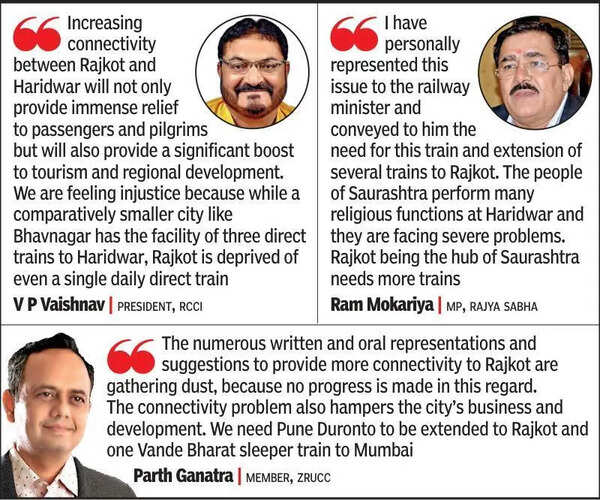 Rajkot trade bodies revive demand for direct Hardiwar train
