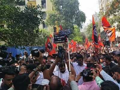 Raj Thackeray-led MNS protest over electricity bills, workers detained