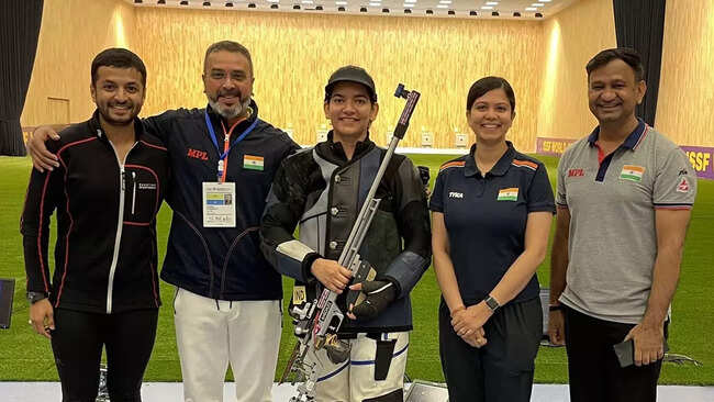 Anjum Moudgil clinches silver in rifle 3P at Baku World Cup