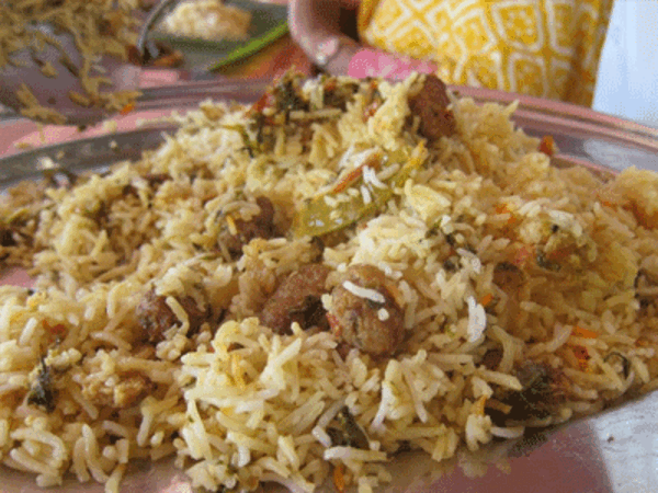Recipe: Soyabean Biriyani