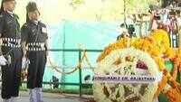Wreath laying ceremony of Col Ashutosh Sharma held in Jaipur 