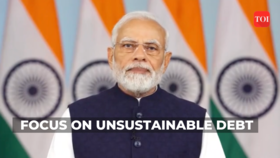 Need collective work to meet global challenged like climate change and high debt levels: PM Modi