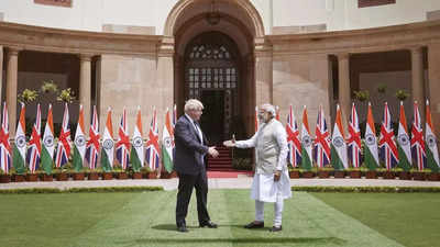 UK PM Boris Johnson India Visit Day 2 LIVE updates: Indians could plug some labour gaps in UK, Boris Johnson says