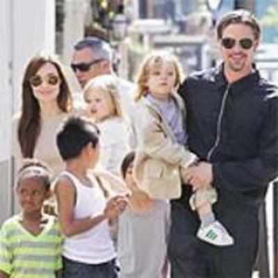 Brangelina kids land first roles