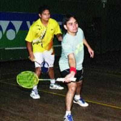 It was double delight for Thane shuttler at D Y Patil Badminton tourney