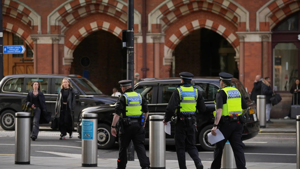 Two boys, aged 13 and 12, in hospital after being stabbed in class at London school