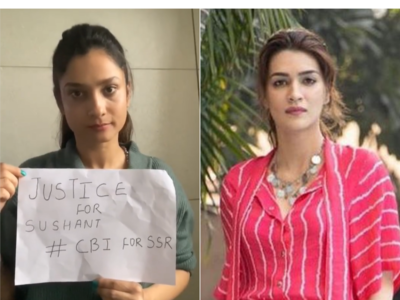 Ankita Lokhande, Kriti Sanon demand CBI enquiry into Sushant Singh Rajput's death