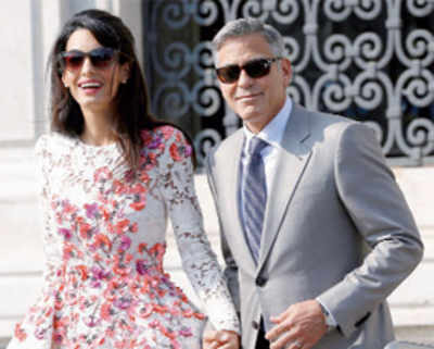 Clooney off the market