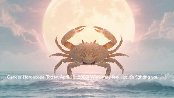 Cancer Horoscope Today, April 12, 2026: Work may feel like it’s fighting you