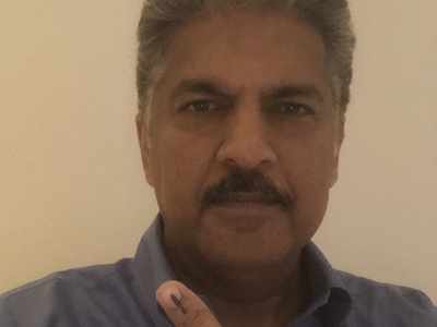 We are infected by the virus of progress and growth: Anand Mahindra after voting