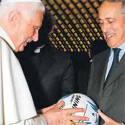 Even the Pope backs football