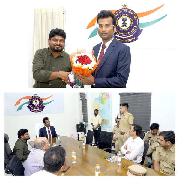 Arun Richard assumes charge as Commissioner of Central GST, Guntur