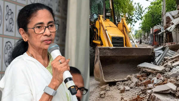 Bulldozers can’t be govt language: Mamata Banerjee; 10 cops injured as protest turns violent