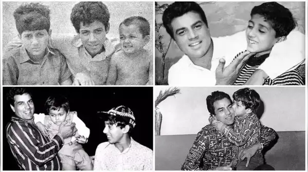 These Childhood Photos of Sunny Deol and Bobby Deol With Dharmendra Will Melt Your Heart