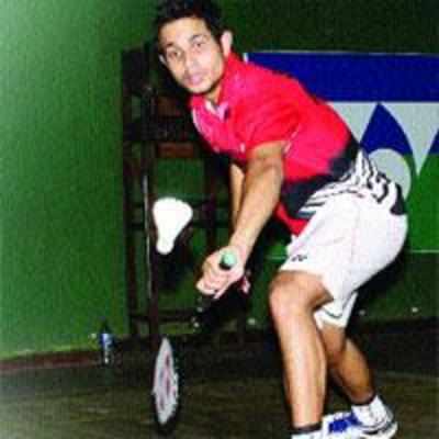 Badminton champ wins his first international title