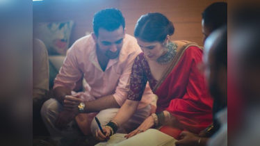 Sagarika Ghatge: Revisiting the wedding sari of Zaheer Khan's wife ...
