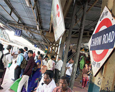 Now, Wilson College adopts Charni Road station