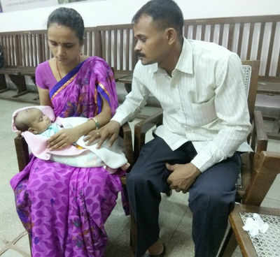 Mumbai: Father breathes life into infant son, as baby survive giant heart tumour