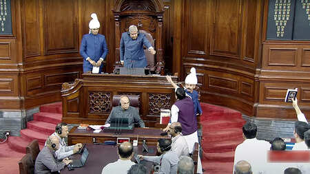 AAP MP Sanjay Singh suspended from Rajya Sabha, VP Dhankhar says no country can flourish without discipline