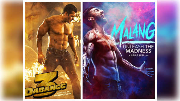 From Salman Khan in ‘Dabangg 3’ to Aditya Roy Kapur in ‘Malang’: Bollywood actors who went shirtless for their film posters