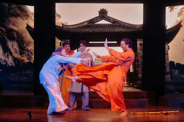 A retelling of Bodhidharma’s inward journey on stage