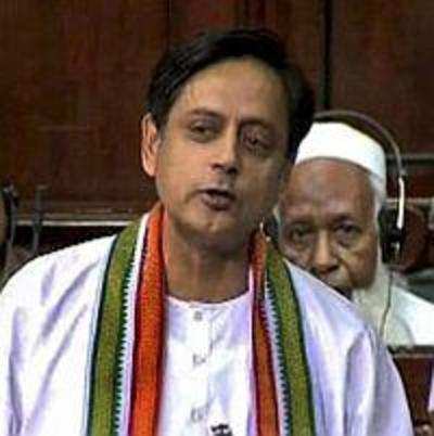 I want to clear my name: Tharoor