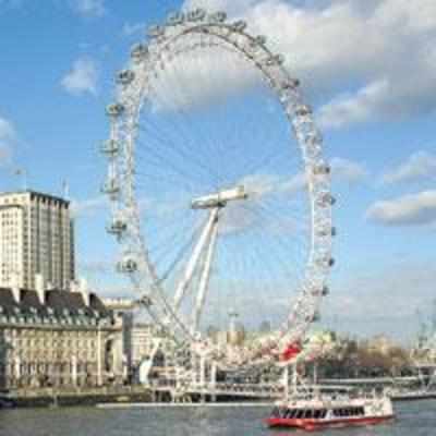 After Shanghai, it is now London Eye!
