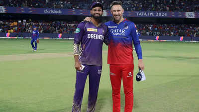 IPL Live Score RCB vs KKR: KKR win by 7 wickets vs RCB - The Times of India