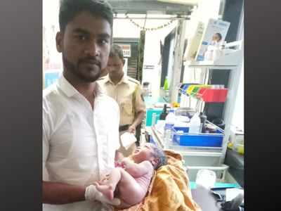 Woman delivers baby boy at Thane railway station