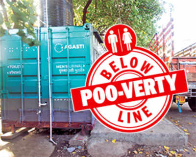 Good to go: Containers double up as bio-toilets