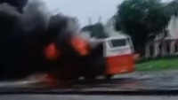 Maharashtra: Two men charred to death as bus collides with van on Mumbai-Ahmedabad national highway 