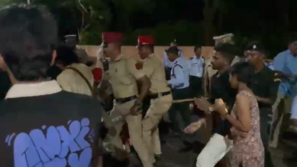 Pondicherry University students including girls released after being held for protesting sexual harassment