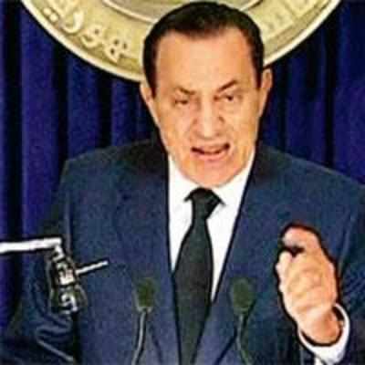 Mubarak begins a long goodbye