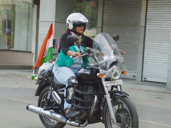 Bikernis come together to support motorhead paralympian Deepa Malik